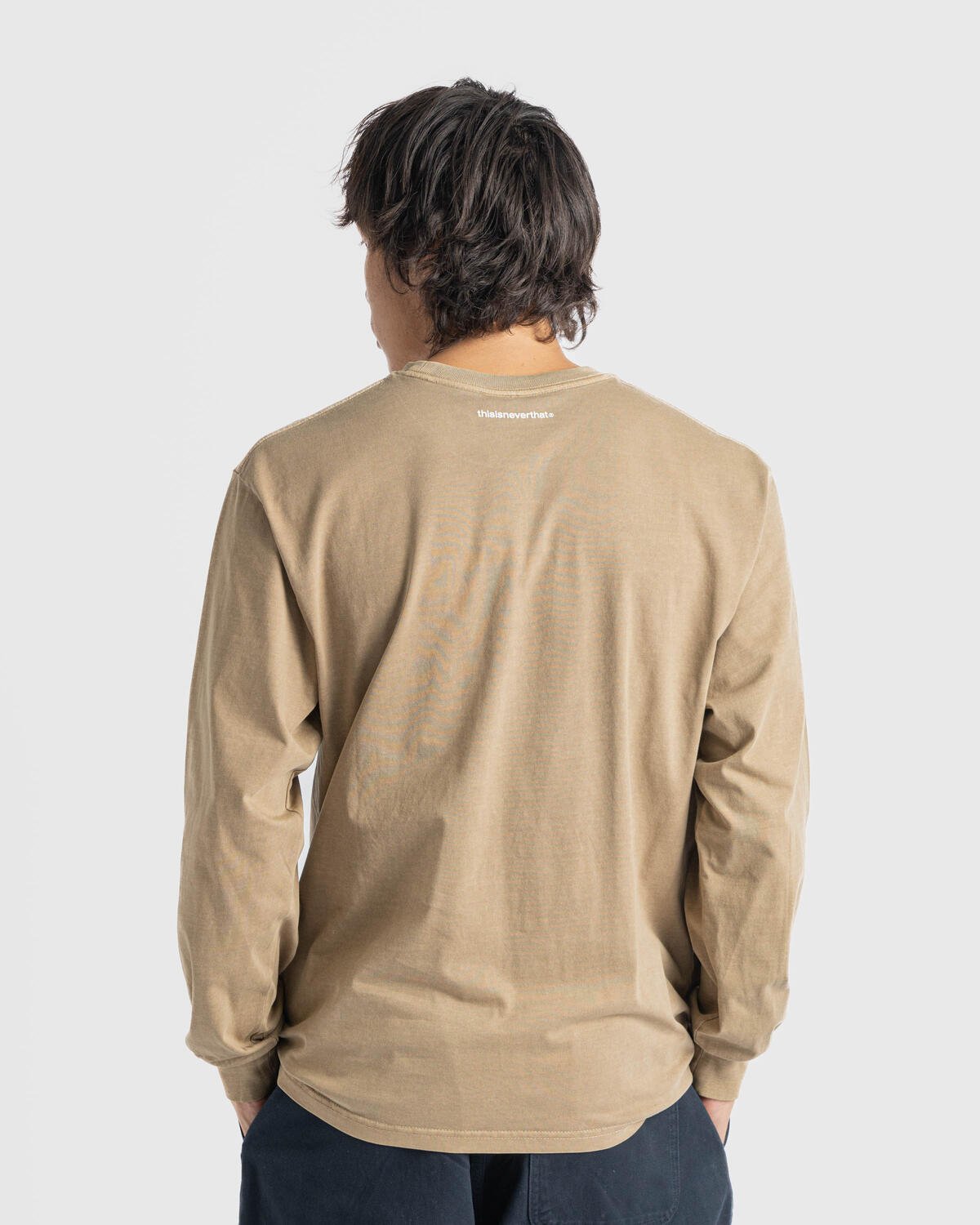 thisisneverthat T-Logo L/S Tee | TN243TTSLT02-COF | AFEW STORE